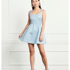 Hill House Home The Cher Dress in snowflake brocade size small never worn before